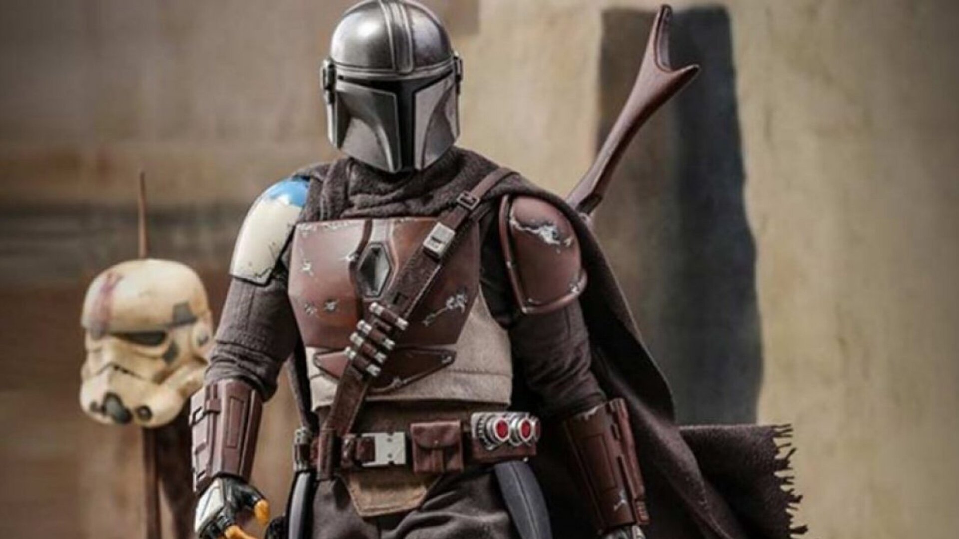 Pedro Pascal as Mando in The Mandalorian